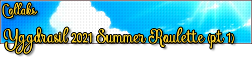 Challenge : Yggdrasil Anime Roulette June 2021